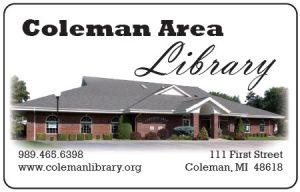 Coleman Area Library logo