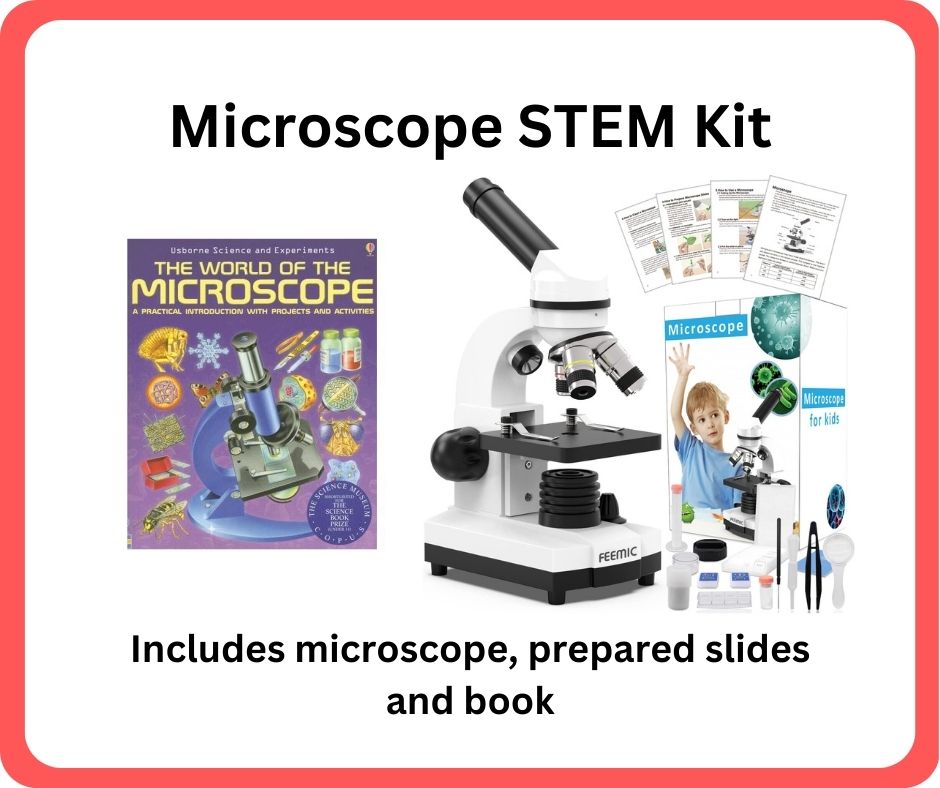Microscope available at the Coleman Area Library
