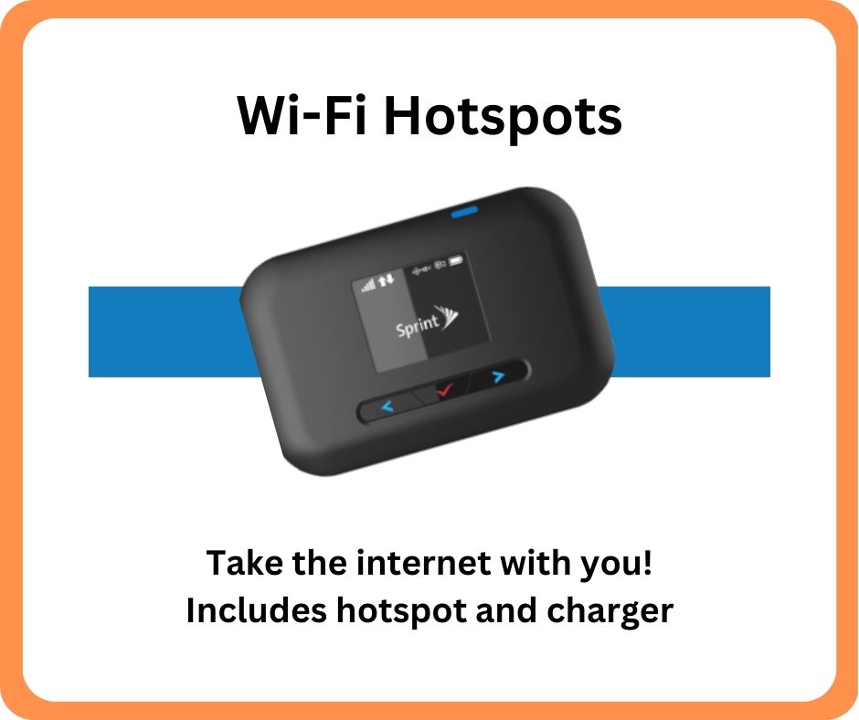 Device to allow wi-fi connectivity available at the Coleman Area Library