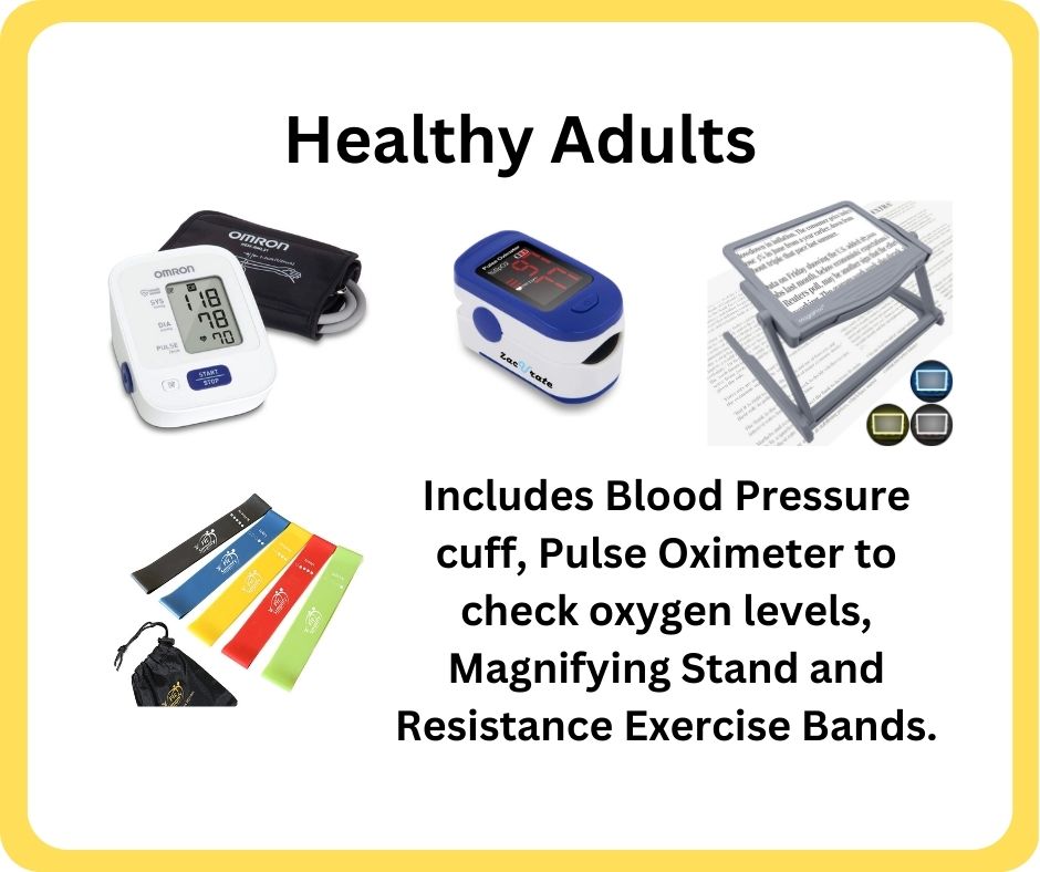 Kit for improving health available at the Coleman Area Library